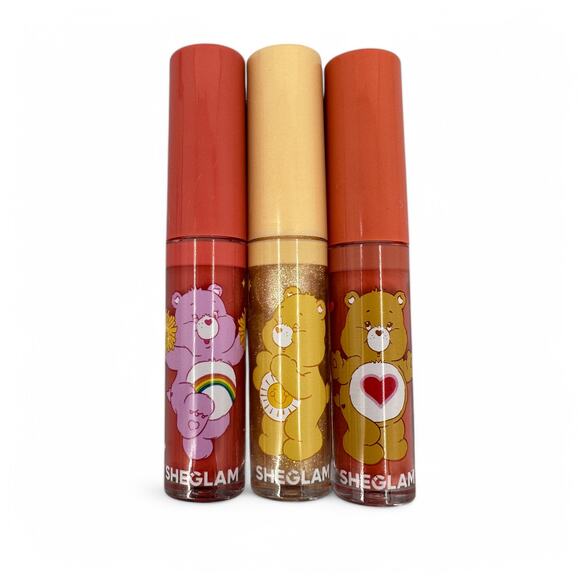 Care Bears x Sheglam Share A Smile Lip Set Matte Lipstick and Lipgloss - Picture 3 of 12